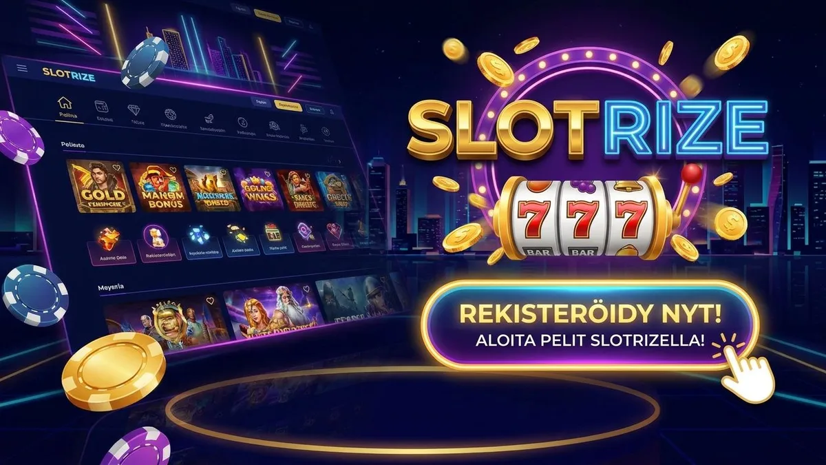Rekisteröidy bonuksella